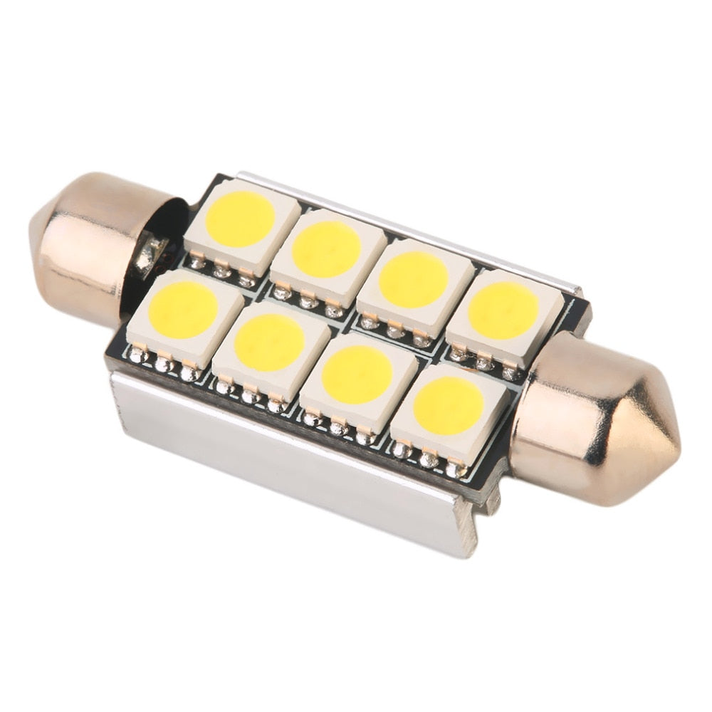 Tuningpros LEDHMSL-42M-B9 - Focos LED de parada de montaje alto para festón  de 1.654 in, 9 luces LED azules juego de 2 piezas