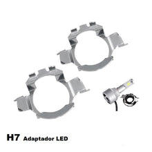 Cargar imagen en el visor de la galería, Adaptadores H7 Para Focos Led Vento Jetta Luz Baja y Alta